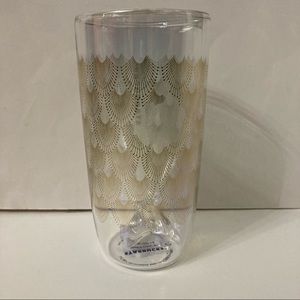 Starbucks Anniversary Siren Scales Tail Glass